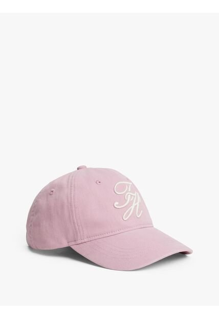 Gorra Rosa De Béisbol Con Logo Bordado Tommy Hilfiger