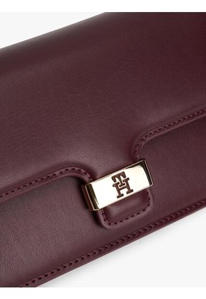 Bolso Rojo De Mano Heritage Con Monograma TH Tommy Hilfiger