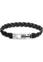 Pulsera Tommy Hilfiger De Piel Negro de Tommy Hilfiger