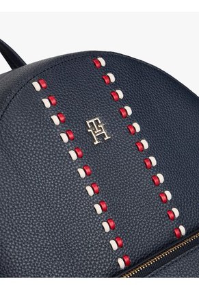 Morral Azul Con Cinta Tonal Distintiva Tommy Hilfiger