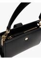 Bolso Negro Satchel Con Monograma TH Tommy Hilfiger de Tommy Hilfiger