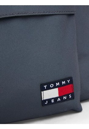 Morral Gris Essential Con Logo Tommy Hilfiger