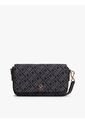 Bolso Negro Mensajero Hilfiger Icon De Jacquard Tommy Hilfiger de Tommy Hilfiger