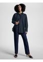 Camisa Oversize De Popelín Mujer Azul Tommy Hilfiger de Tommy Hilfiger