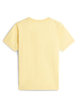 Camiseta Amarilla De Corte Regular Con Logo Tommy Hilfiger