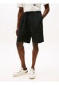 Bermudas Negro Con Logo Colección APXGP Tommy Hilfiger de Tommy Hilfiger