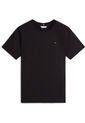 Camiseta Negra De Corte Regular Con Logo Tommy Hilfiger de Tommy Hilfiger