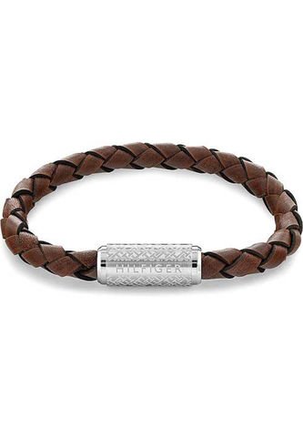 Pulsera Tommy Hilfiger De Cuero Marr\u00f3n Tommy Hilfiger