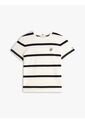 Camiseta Blanca De Corte Regular Con Diseño De Rayas Tommy Hilfiger de Tommy Hilfiger