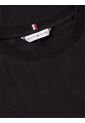 Camiseta Negra De Corte Regular Con Logo Tommy Hilfiger de Tommy Hilfiger