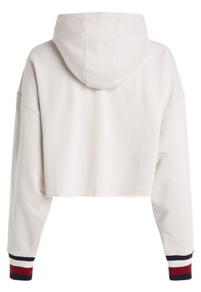 Hoodie Cropped Con Capucha Tommy Hilfiger X Shawn Mendes Mujer Blanco Tommy Hilfiger