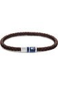 Pulsera Tommy Hilfiger De Cuero Marr\u00f3n de Tommy Hilfiger