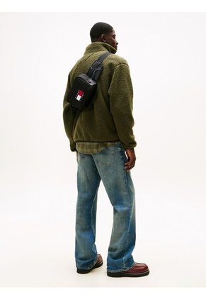 Canguro Negro Archive Con Cordón Ajustable Tommy Hilfiger