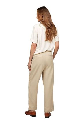 Pantalones Beige Cortos Plisados Tommy Hilfiger