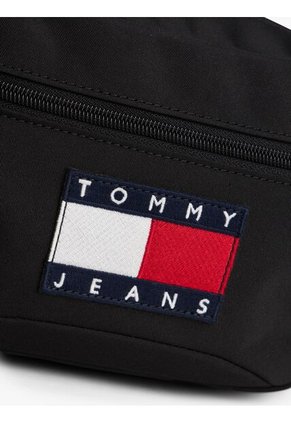 Canguro Negro Archive Con Cordón Ajustable Tommy Hilfiger