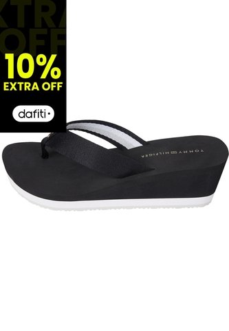 Sandalias Negro Con Logo Para Playa Tommy Hilfiger Tommy Hilfiger