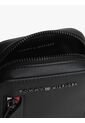 Bolso Negro Cruzado Corporativo Tommy Hilfiger de Tommy Hilfiger