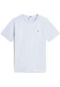 Camiseta Celeste De Corte Regular Con Logo Tommy Hilfiger de Tommy Hilfiger
