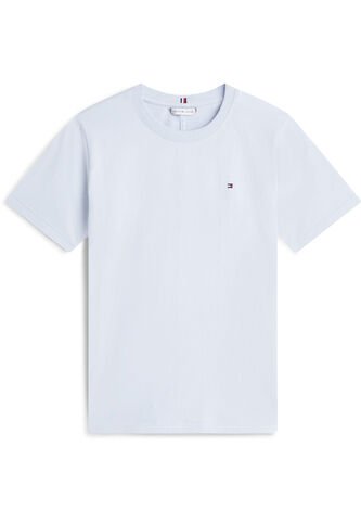 Camiseta Celeste De Corte Regular Con Logo Tommy Hilfiger Tommy Hilfiger