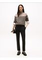 Pantalón Negro Slim De Gabardina Tommy Hilfiger de Tommy Hilfiger