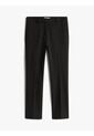 Pantalón Negro Slim De Gabardina Tommy Hilfiger de Tommy Hilfiger