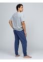 Set Multicolor De Pijama Navy De Camiseta Y Pantalón Tommy Hilfiger de Tommy Hilfiger