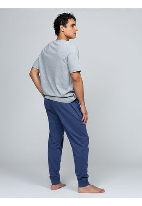 Set Multicolor De Pijama Navy De Camiseta Y Pantalón Tommy Hilfiger