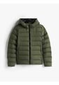 Chaqueta Gris Acolchada De Plumón Con Capota Tommy Jeans de Tommy Hilfiger