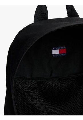 Morral Negro Essential Con Logo Tommy Hilfiger