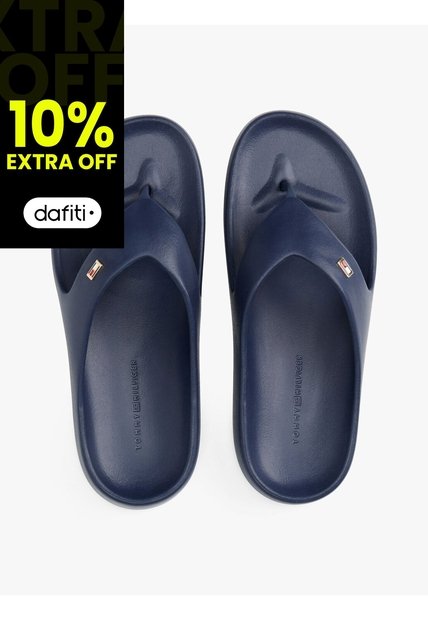 Sandalias Azul Oscuro Anatómicas Con Logo Esmaltado FW0FW08522DW6