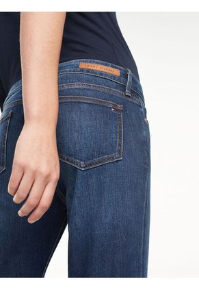 Jeans Para  Mujer Azul Tommy Hilfiger
