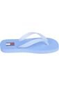 Sandalias Celeste Con Suela Dentada Y Logo Tommy Hilfiger de Tommy Hilfiger