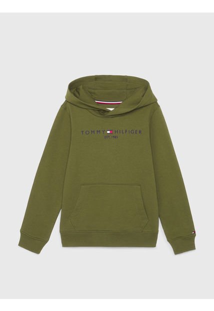 Buzo Verde Th Established Dual Gender Para Niño Tommy Hilfiger