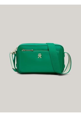 Bolso Verde Bandolera Iconic Pequeño Con Monograma Tommy Hilfiger Tommy Hilfiger