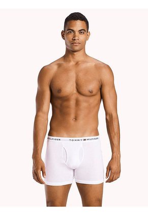 3 Pack De Boxer Brief Blancos En Algodón Tommy Hilfiger