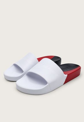 Playera Blanco-Azul Navy-Rojo Tommy Hilfiger