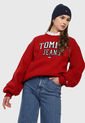 Buzo Rojo-Blanco Tommy Jeans de Tommy Hilfiger