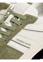 Tenis Verde De Mezcla De Ante Y Suela Cupsole Tommy Hilfiger de Tommy Hilfiger