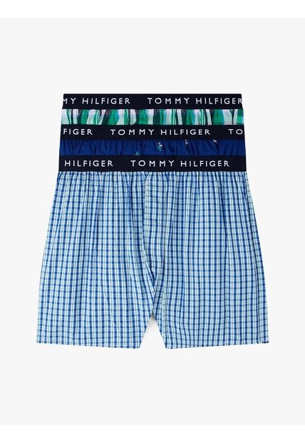 Pack Rojo De Bóxers Tejidos Tommy Hilfiger