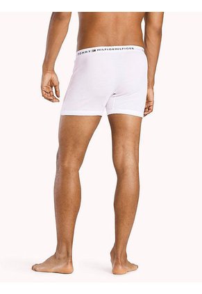 3 Pack De Boxer Brief Blancos En Algodón Tommy Hilfiger