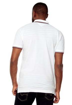 Polo Blanca Tommy Hilfiger