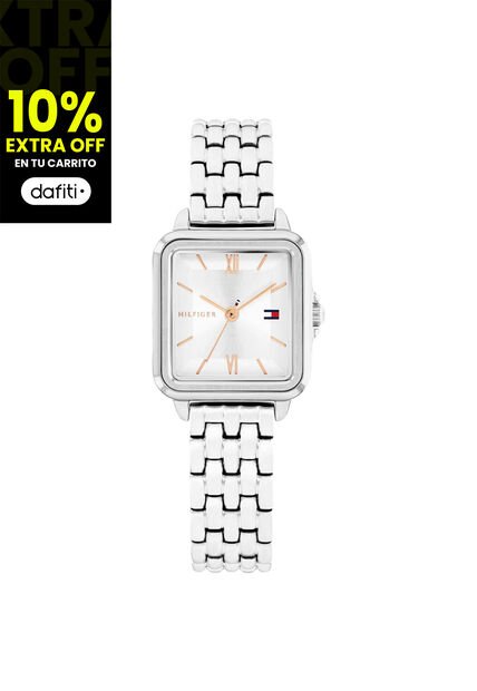 Reloj Tommy Hilfiger Modelo 1782830 Plateado Mujer