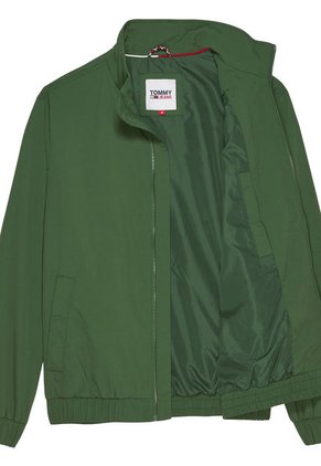 Chaqueta Con Parche Con Logo Essential Hombre Verde Tommy Jeans