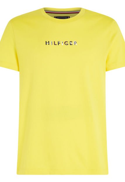 Camiseta Para Hombre Amarillo Tommy Hilfiger