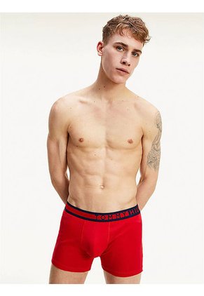 Pack De 3 Bóxers Trunk Con Cinta Distintiva Azul Tommy Hilfiger