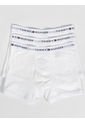 Pack Blanco De 3 Bóxer Con Detalles Distintivos De Tommy Hilfiger Tommy Hilfiger de Tommy Hilfiger