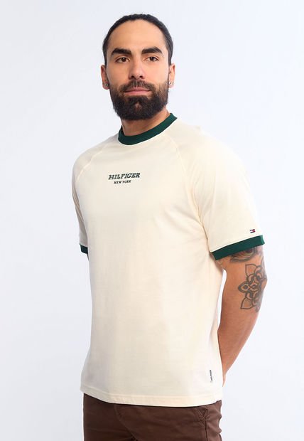 Camiseta TOMMY HILFIGER Beige