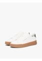 Tenis Beige De Tenis En Cuero Tommy Hilfiger de Tommy Hilfiger