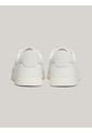 Tenis Blanco De Cuero Con Logo Tonal Tommy Hilfiger de Tommy Hilfiger