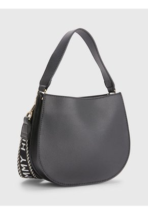 Bolso Pequeño Mediana Con Monograma Mujer Negro Tommy Hilfiger